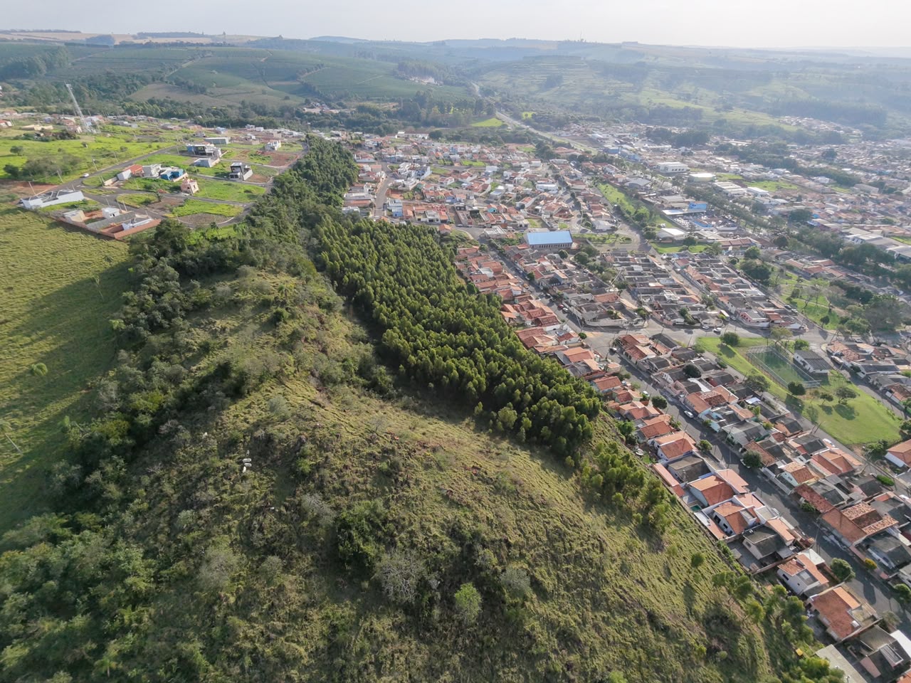 Proximidade imediata das ruas já urbanizadas
